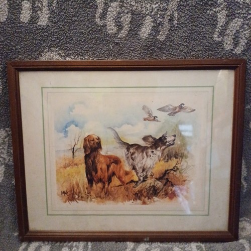 Hunting painting grouse cocker - hunting,