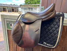 John Whitaker Pony Saddle 15 Medium Brown Excellent Used Condition