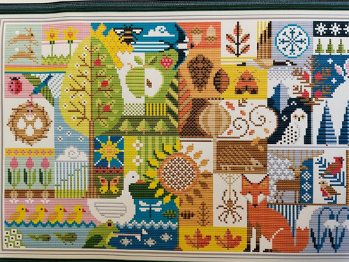 Cross stitch kit four - stitch,