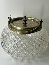 Antique Silver and Clear Cut