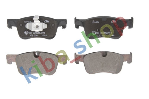 Ceramic brake pads - ceramic, fits