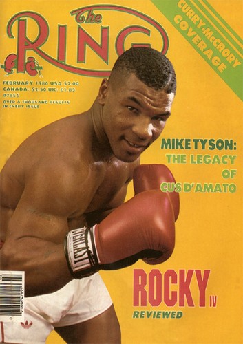 Mike tyson cover ring - cover, of