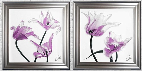 Shh set home decor tulip - set, 2
