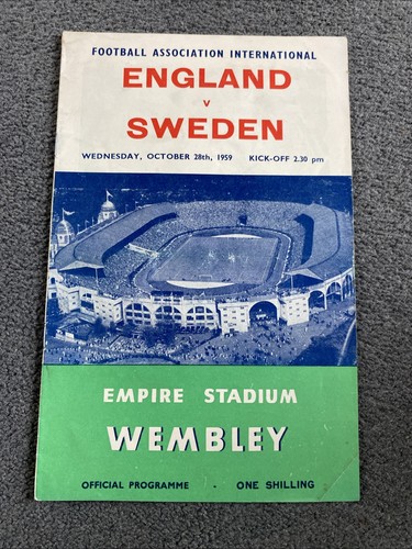 1959 england sweden wembley - v,