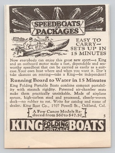 King folding boats - folding,