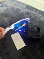 Oakley Radar EV Path Sunglasses White Frame, Blue Polarized Lens