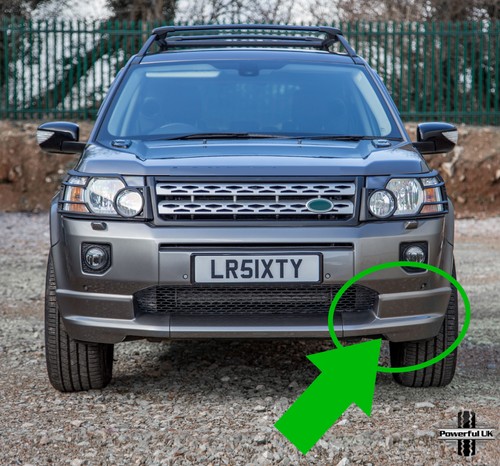 Front bumper corner - corner, trim