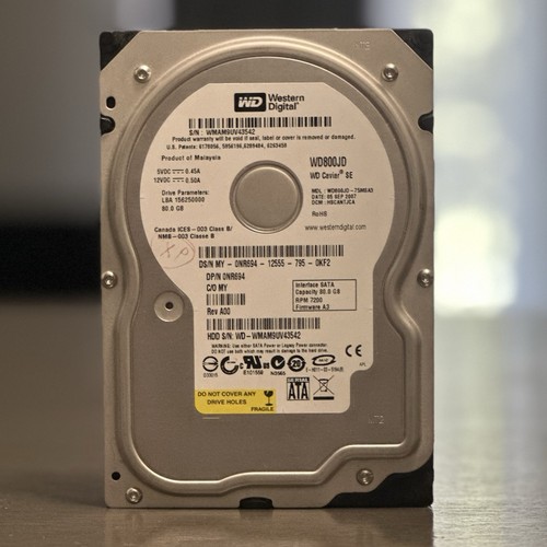 Western digital 80gb - western,