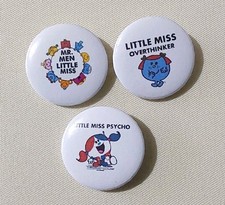Little Miss Badges, Mr.Men Pin