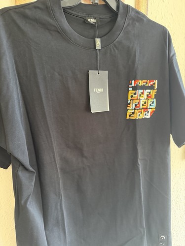 Fendi black shirt size l - t,