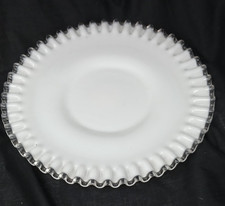 Fenton Silver Crest Milk Glass