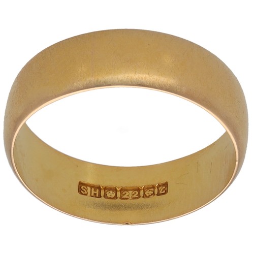 22ct gold ring 86g - gold, wedding