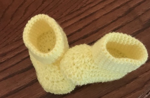 Crochet shoes handmade booties - crochet,