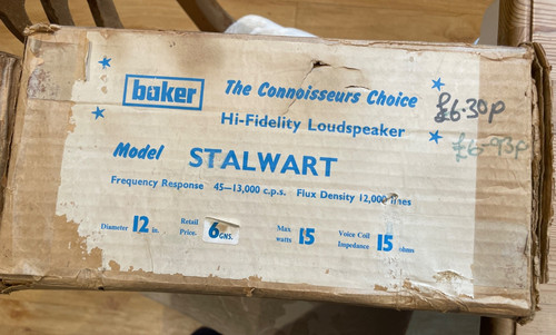 Baker stalwart model speaker - baker,
