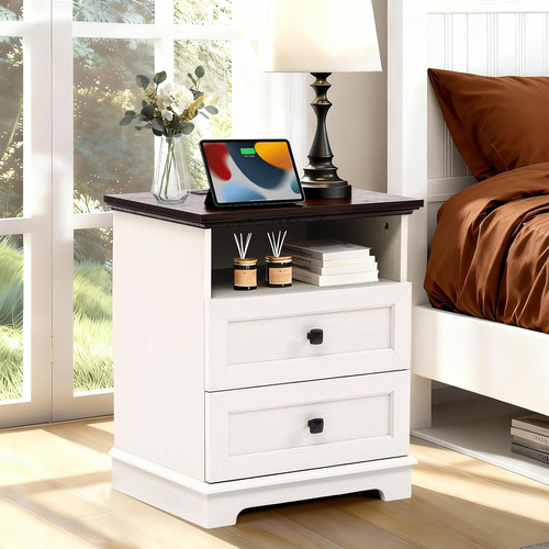 Modern inch nightstand with - modern,