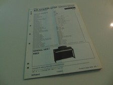 Roland Digital Intelligent Piano KR-575 KR-574P Keyboard Service Notes Manual