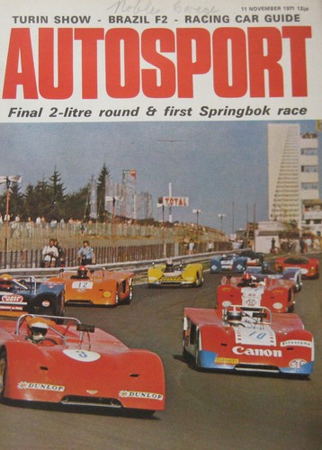 Autosport magazine november - autosport,