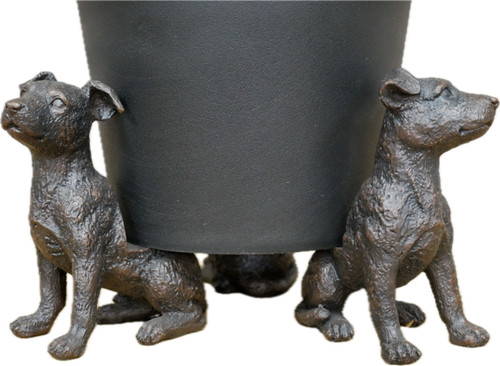 Set resin dog - 3, gardening