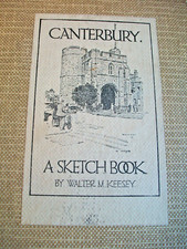 Sketch Book CAMBRIDGE by Keesey. A & C Black 15 sketches