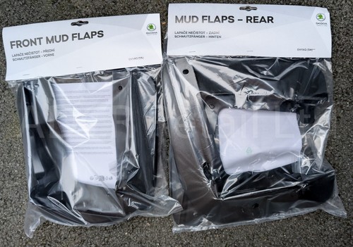 Genuine skoda enyaq mud flaps - skoda,