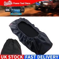 Car Winch Cover Black Waterproof Anti-dust Soft Winch Cover for Driver Recovery