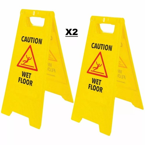 Caution slippery surface - 2x,