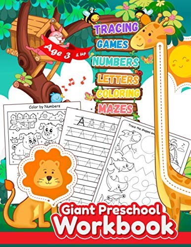 Giant preschool workbook - giant,