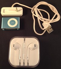 Apple iPod Shuffle 2nd Generation 1GB Light Blue Boxed
