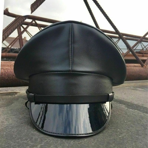 Mens faux leather - mens, black