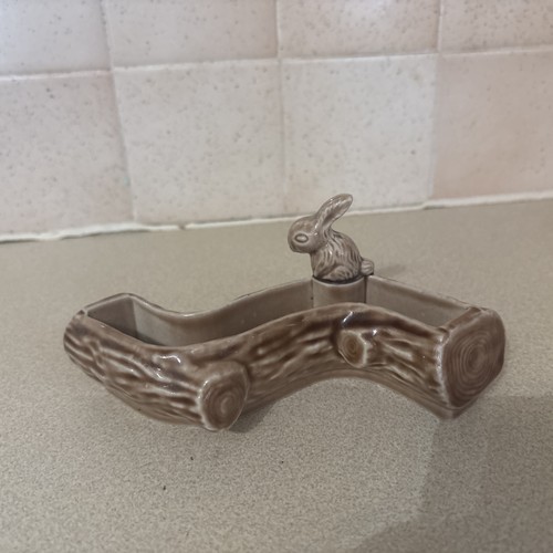 Wade porcelain rabbit log - rabbit,