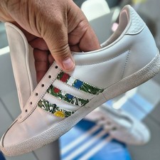 adidas gazelle - Stone Roses design - Bespoke - 7.5 - worn once.