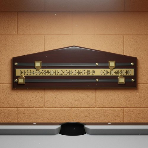 Wooden snooker scorer solid - wooden,