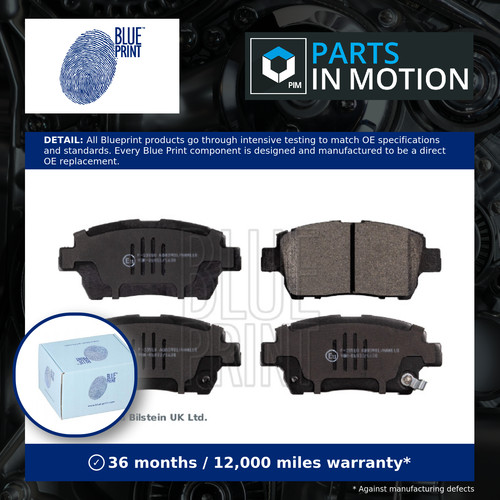 Brake pads set fits toyota - brake, mr2
