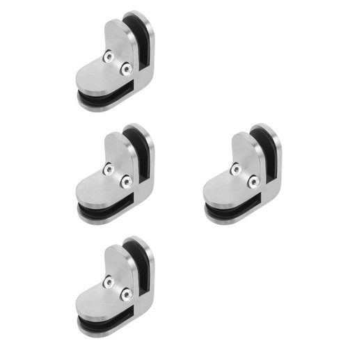 4pcs glass railing clamps - 4pcs,
