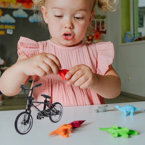 Tiny toy bike - bike, model