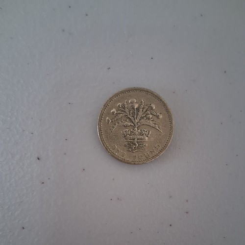 1984 tistle one pound - 1984, coin