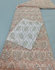 Brand New Beautiful Lace Fabric With Stone.  Perfect For Events.
