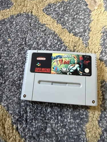 Earthworm jim snes super - earthworm, –