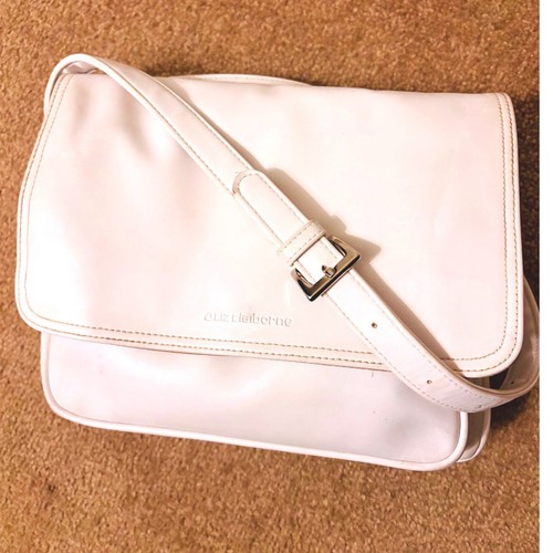 Liz claiborne white crossbody - claiborne,