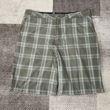 Y2K Quiksilver Mens Plaid