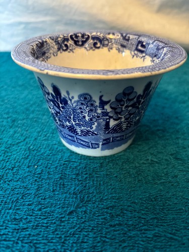 Vintage willow pattern - willow, pottery