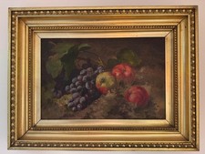 Antique 19thC oil painting on