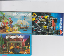 3 x Small Playmobil Brochures