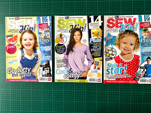 Bundle sew hip magazines - sew,
