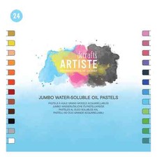 Artiste Oil Pastels for Art & Craft Projects, Oil Pastels for Artists & Beginner