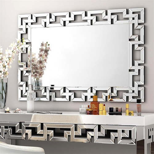 Silver rectangle decorative - silver,