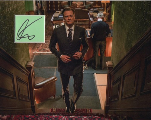 Colin firth signed 10x8 - signed, photo