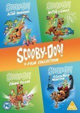 Scooby Doo 4 Film Collection Kids Childrens DVD Boxset 4 Disc Box Set
