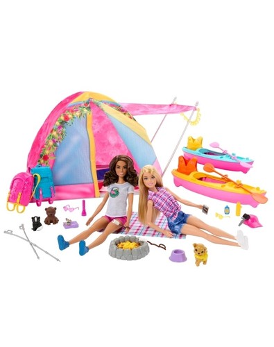 Barbie camping playset - barbie, with