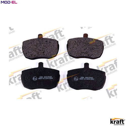 Brake pad set disc - disc,